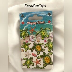 Vintage Playing Cards America Beach Vacation Theme Unopened 1 Deck of Cards NEW